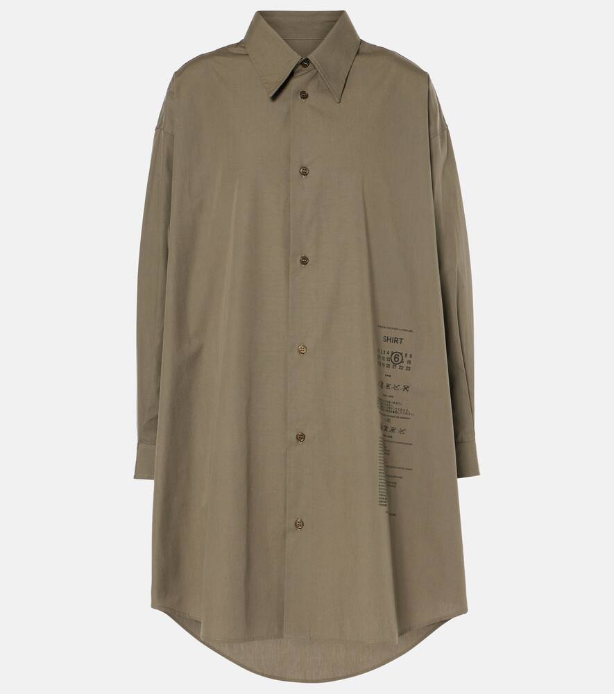MM6 Maison Margiela Cotton shirt dress