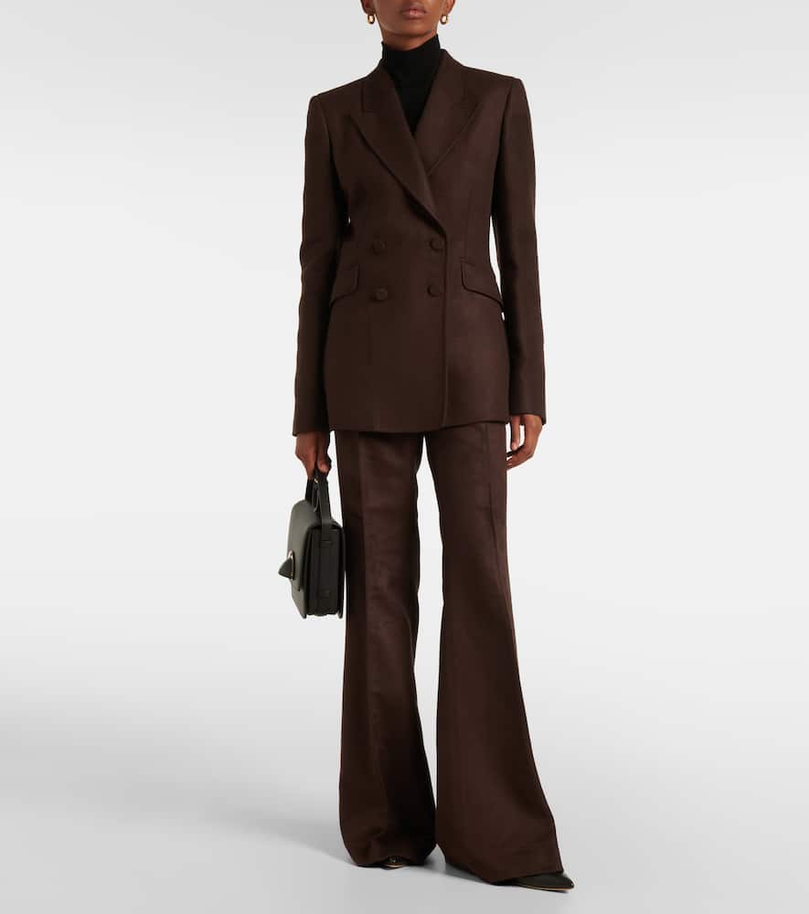 STEPHANIE真丝西装式外套