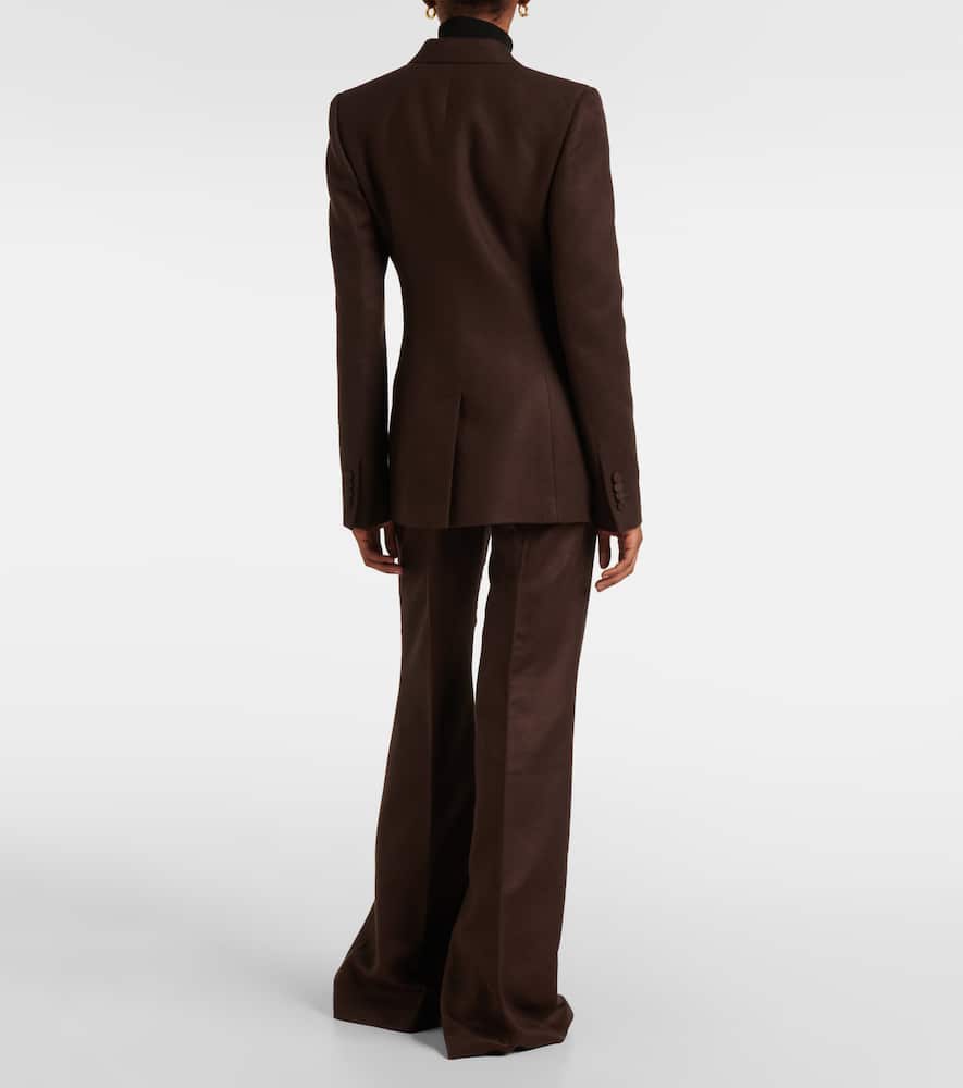 STEPHANIE真丝西装式外套