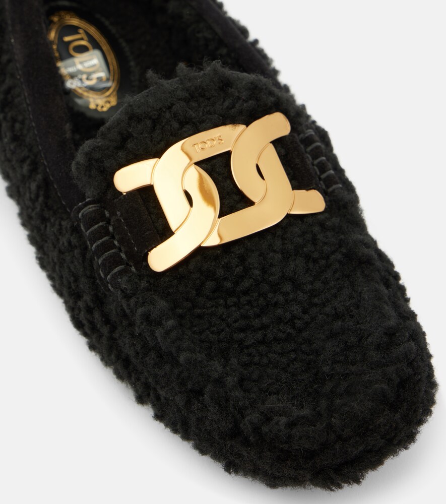  Tod's Tod's Mokassins Gommini Catena Aus Shearling 