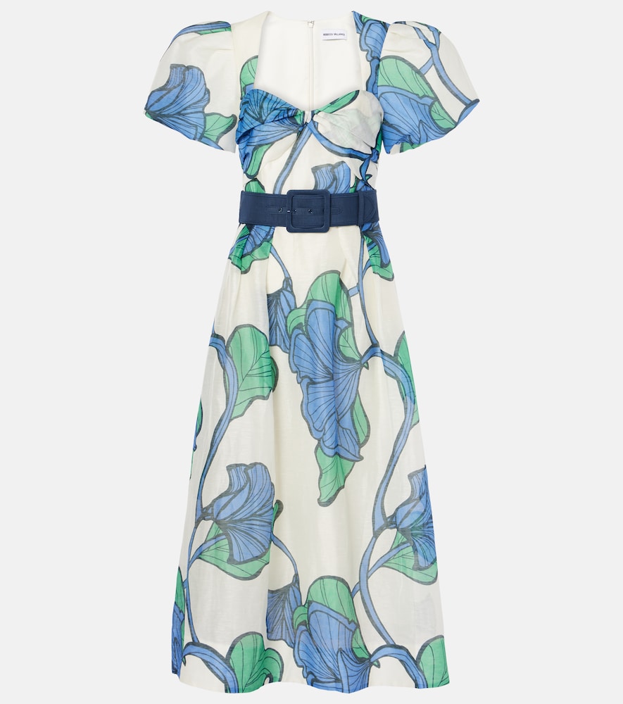 Silk Satin Midi Dress