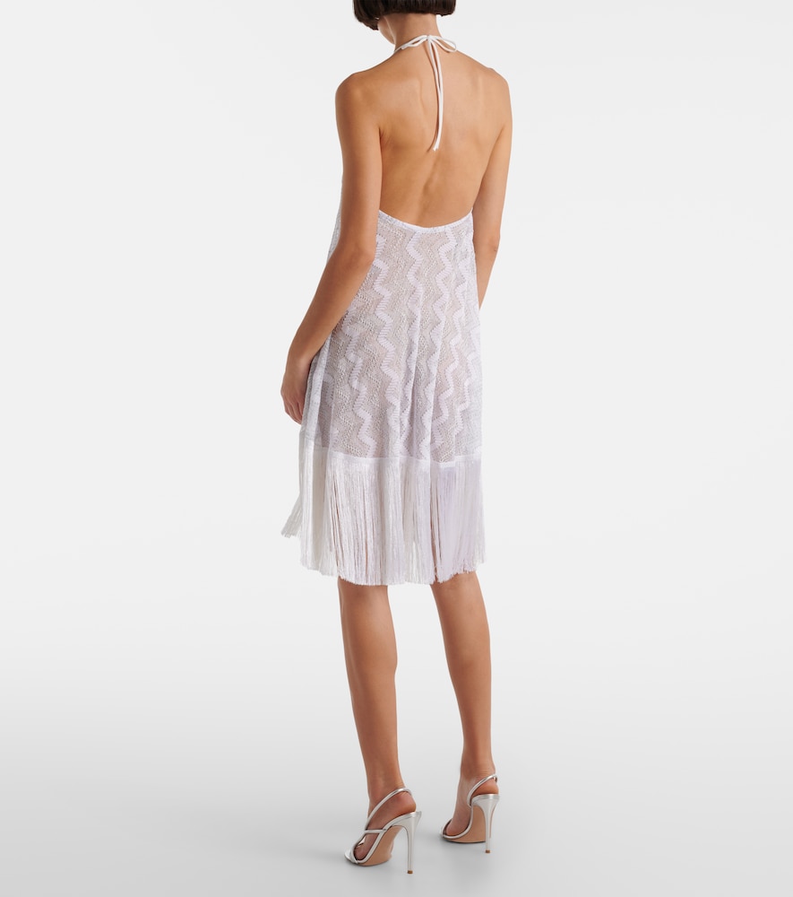  Missoni Missoni Midikleid Zigzag Aus Häkelstrick 