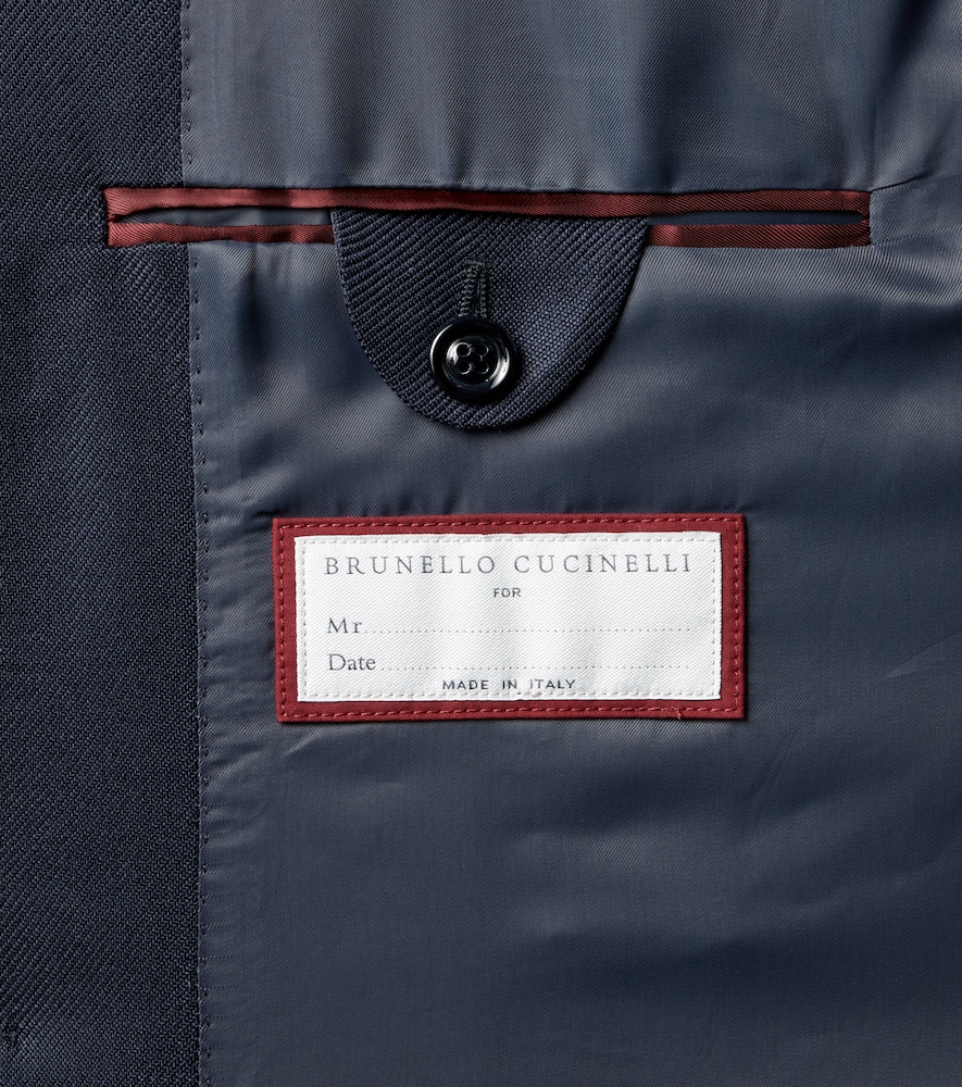  Brunello Cucinelli Brunello Cucinelli Smokingjacke Aus Seide 