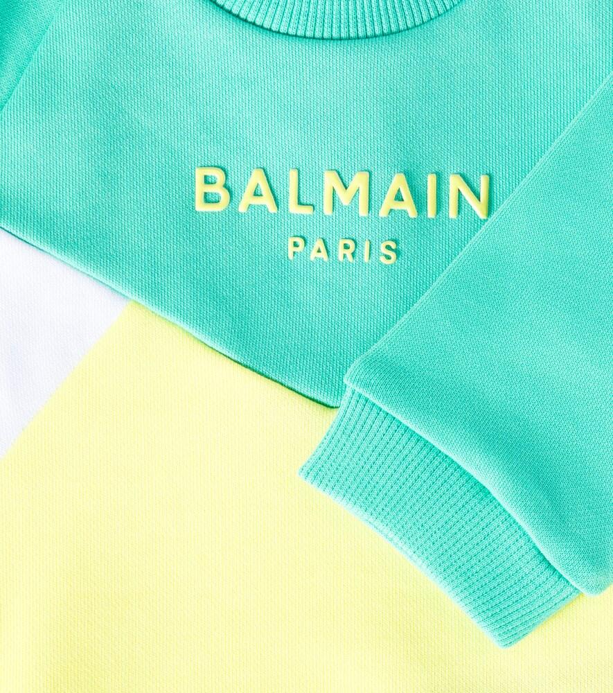  Balmain Kids Balmain Kids Baby Sweatshirt Aus Baumwolle 