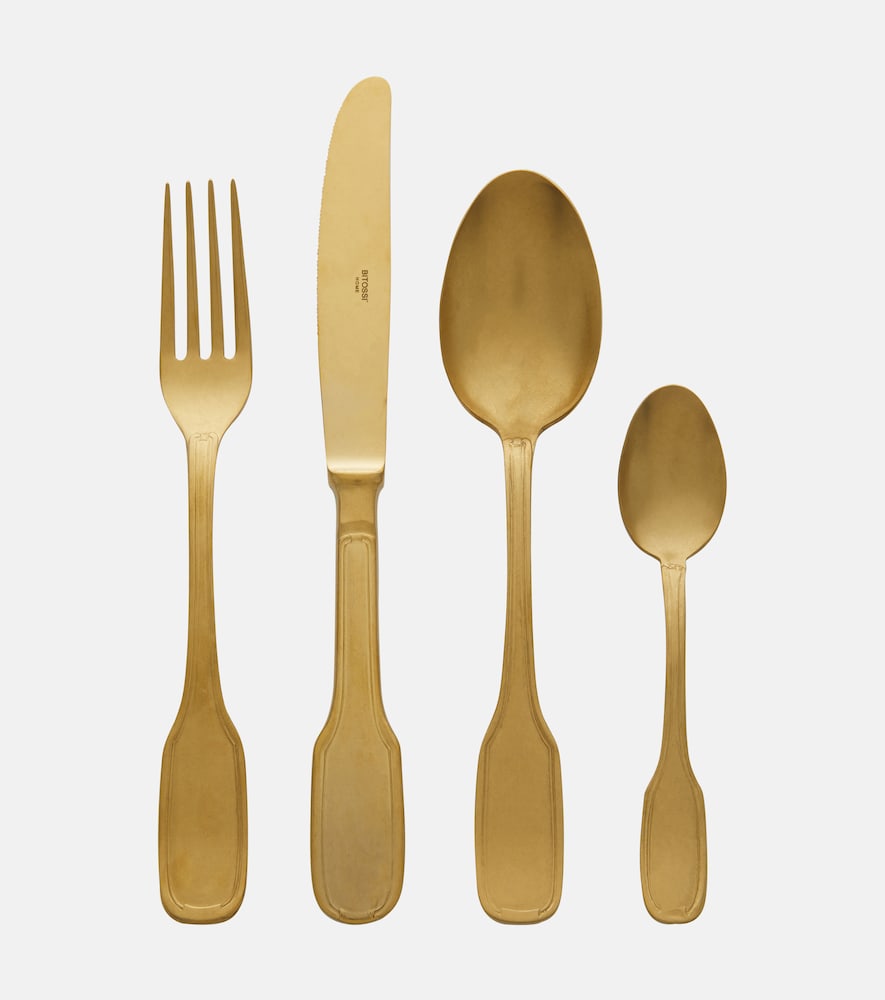Bitossi Stainless steel 24-piece cutlery set