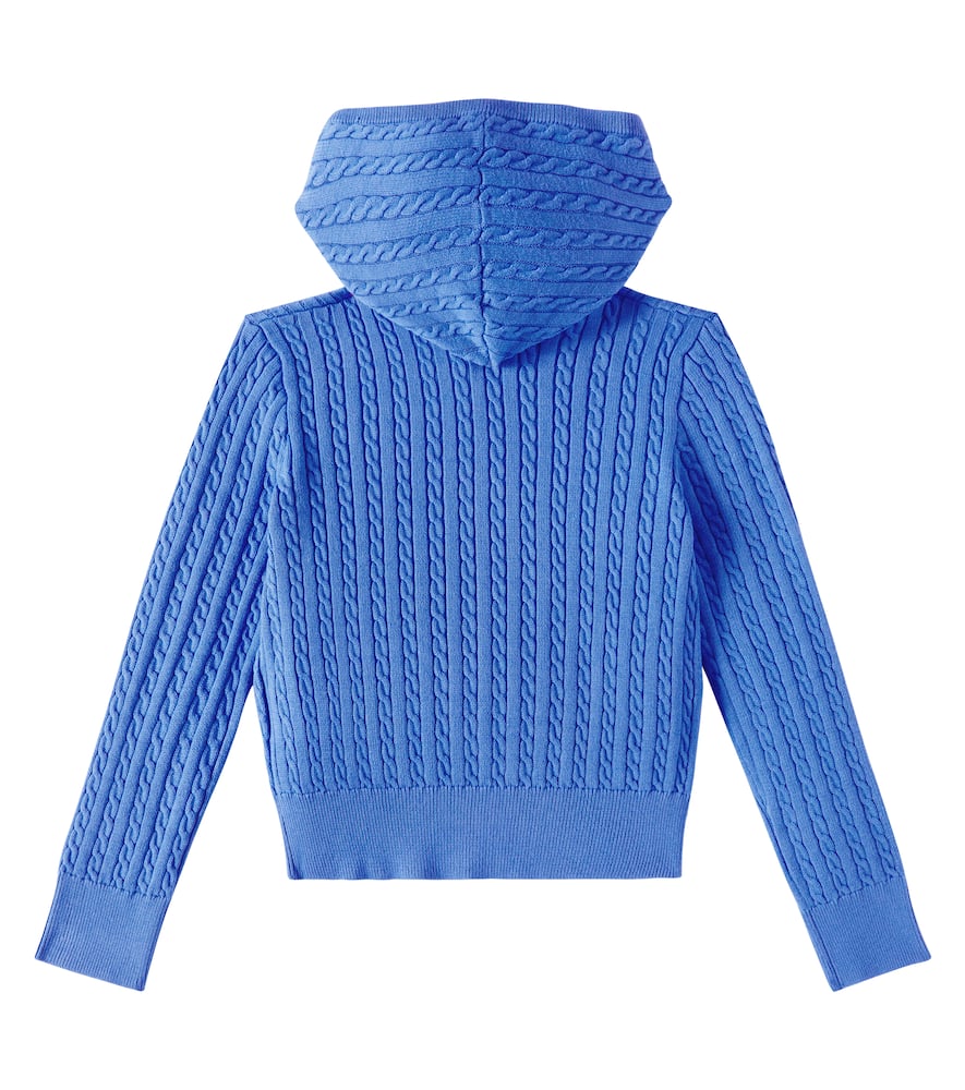 POLO RALPH LAUREN COTTON ZIP-UP SWEATER