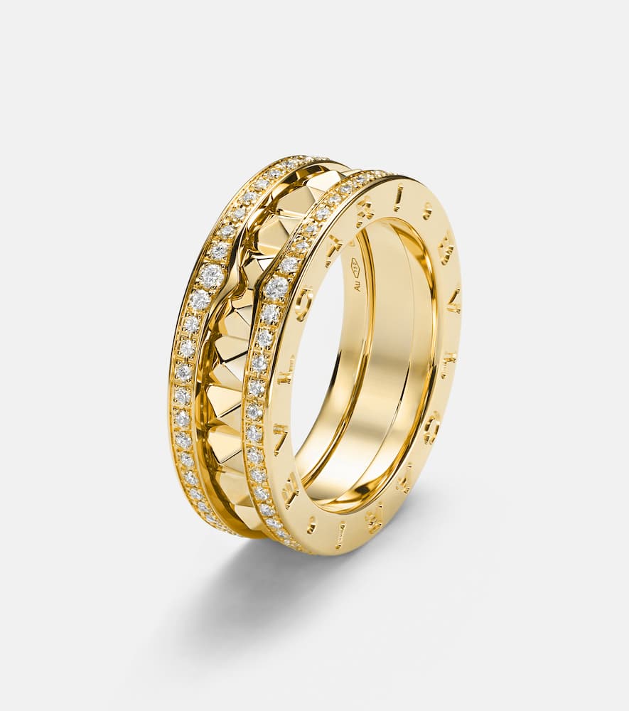 Bvlgari B.zero1 rings unique and timeless design for all mankind