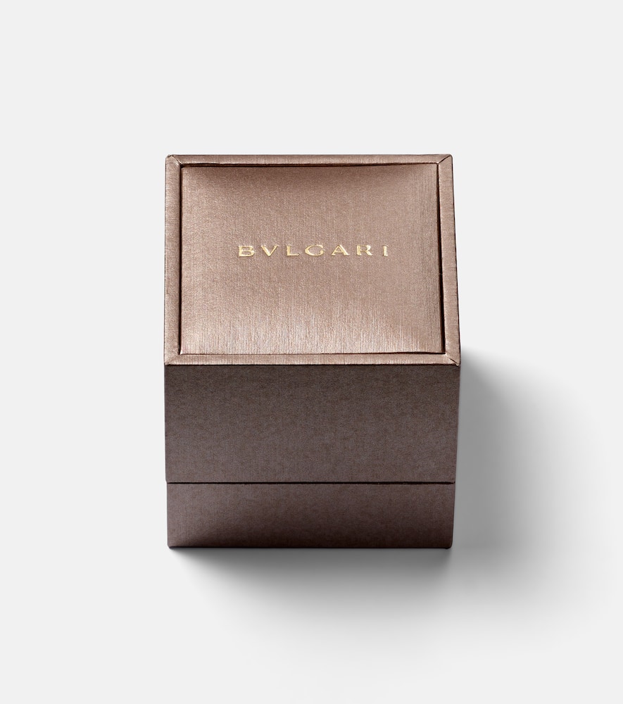Bvlgari B.zero1 18kt gold ring with diamonds