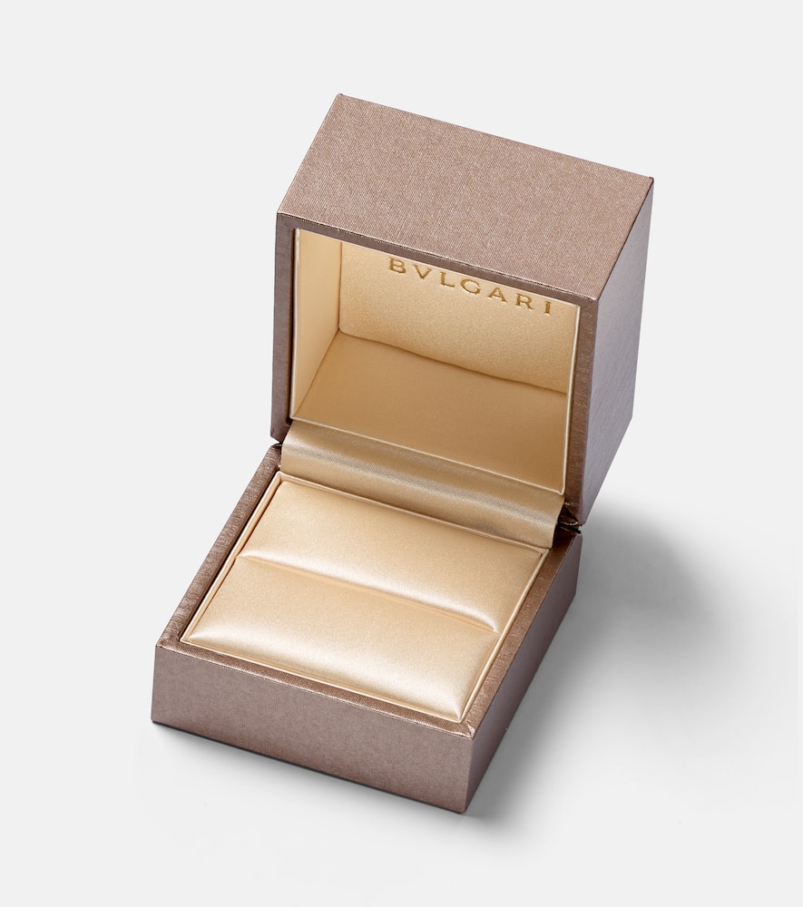Bvlgari B.zero1 18kt gold ring with diamonds