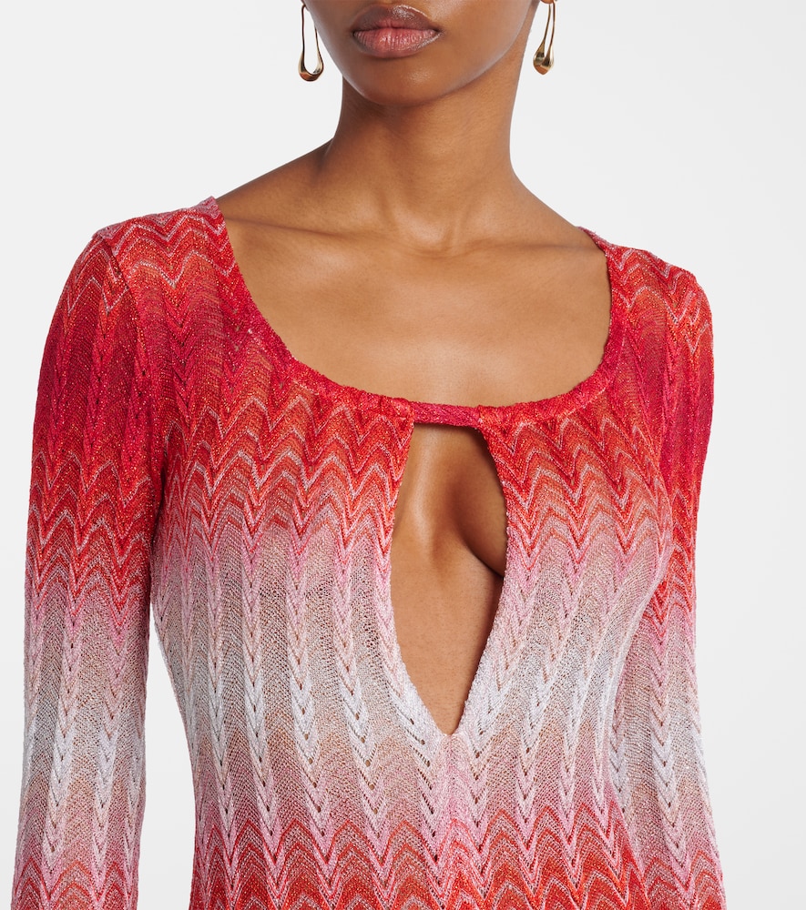  Missoni Missoni Zigzag Lamã© Beach Cover-up 