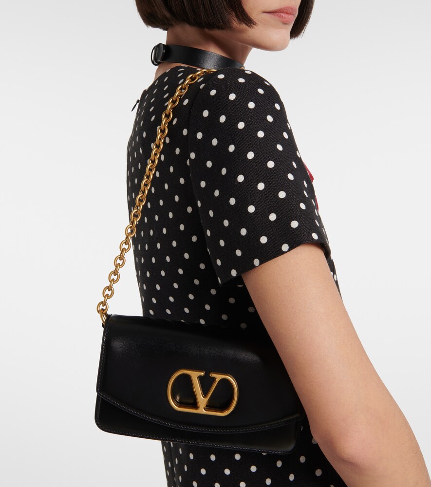 Valentino Garavani Vain Small leather clutch