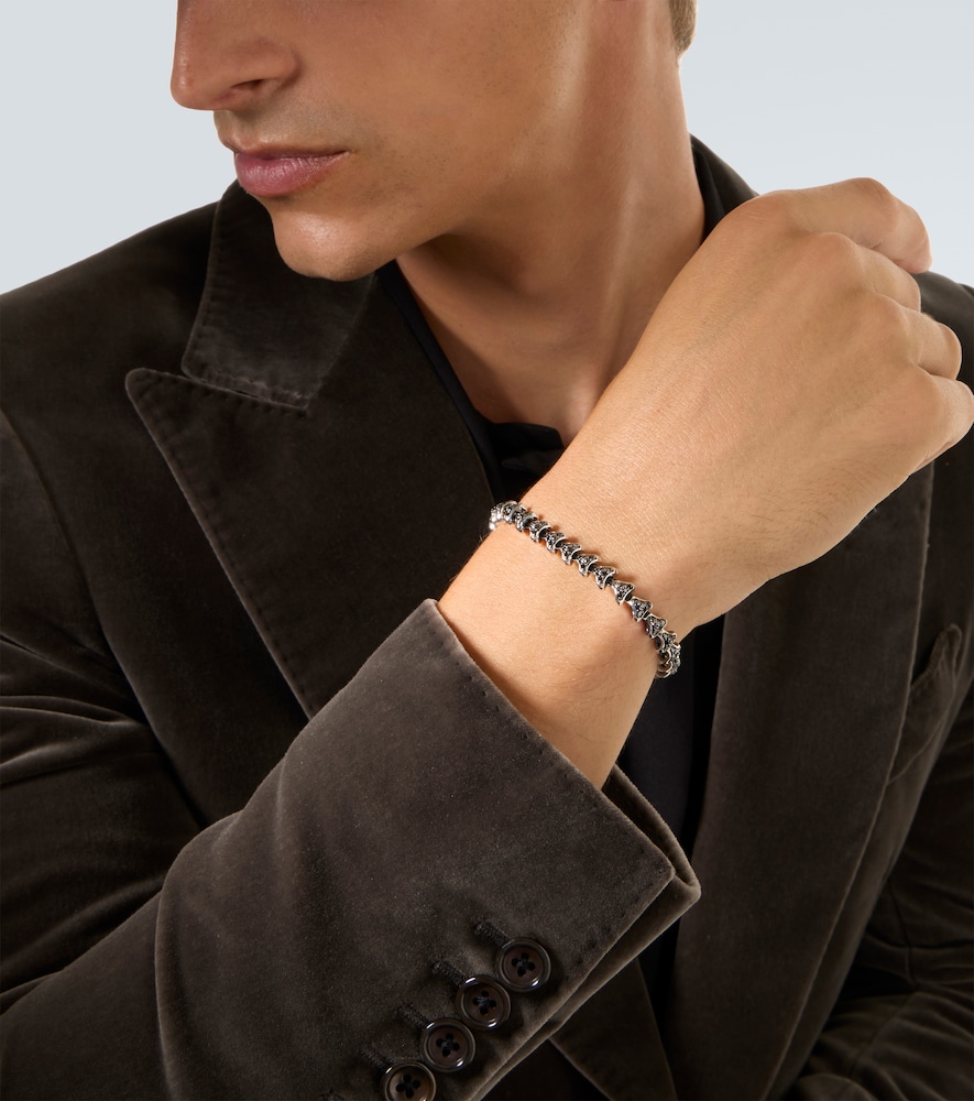  David Yurman David Yurman Armband Armory® Aus Sterlingsilber Mit Diamanten 