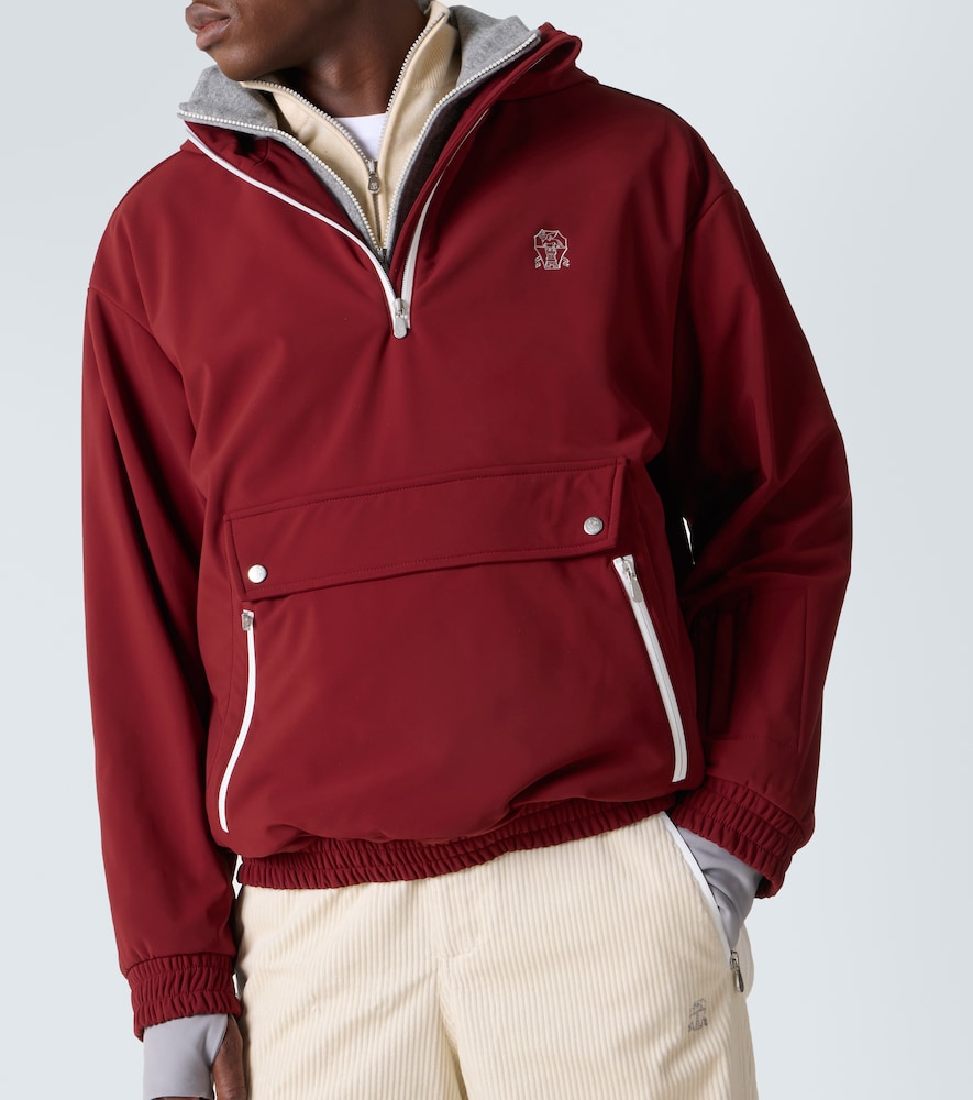  Brunello Cucinelli Brunello Cucinelli Half-zip Ski Jacket 