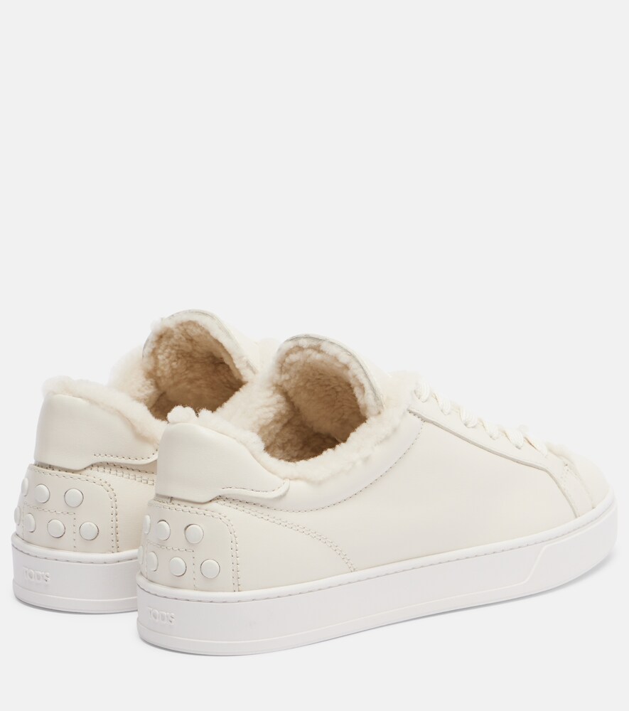 Tod's Tod's Sneakers Cassetta Aus Leder Mit Shearling 
