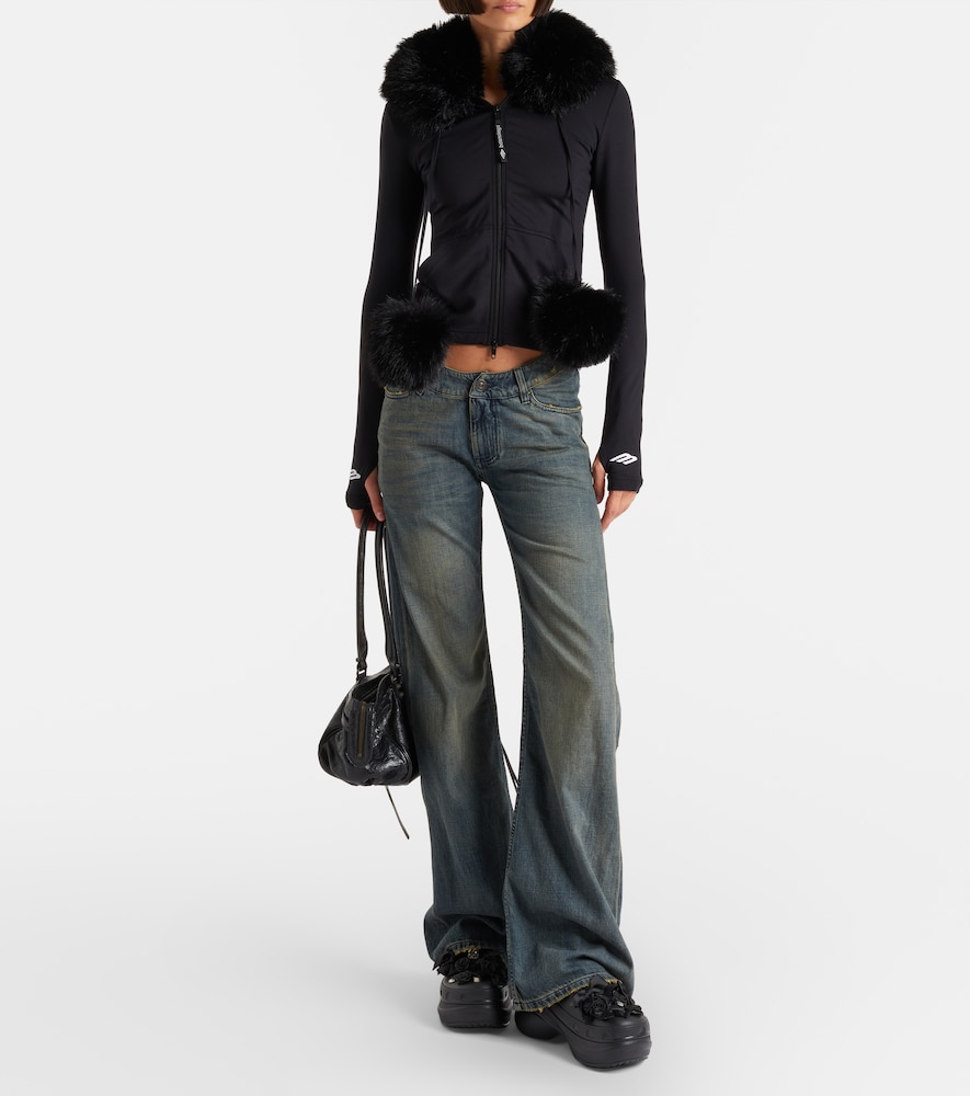 X Crocs Jibbitz Platform Mules