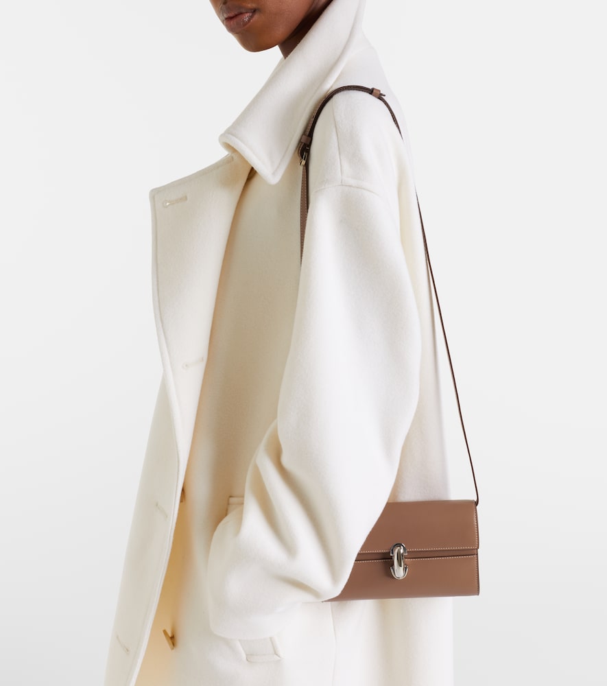 Savette Symmetry Mini leather crossbody bag