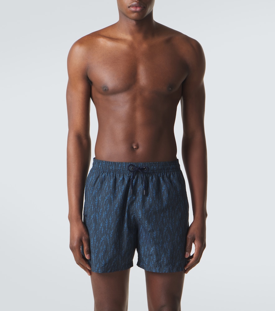  Canali Canali Bedruckte Badeshorts 