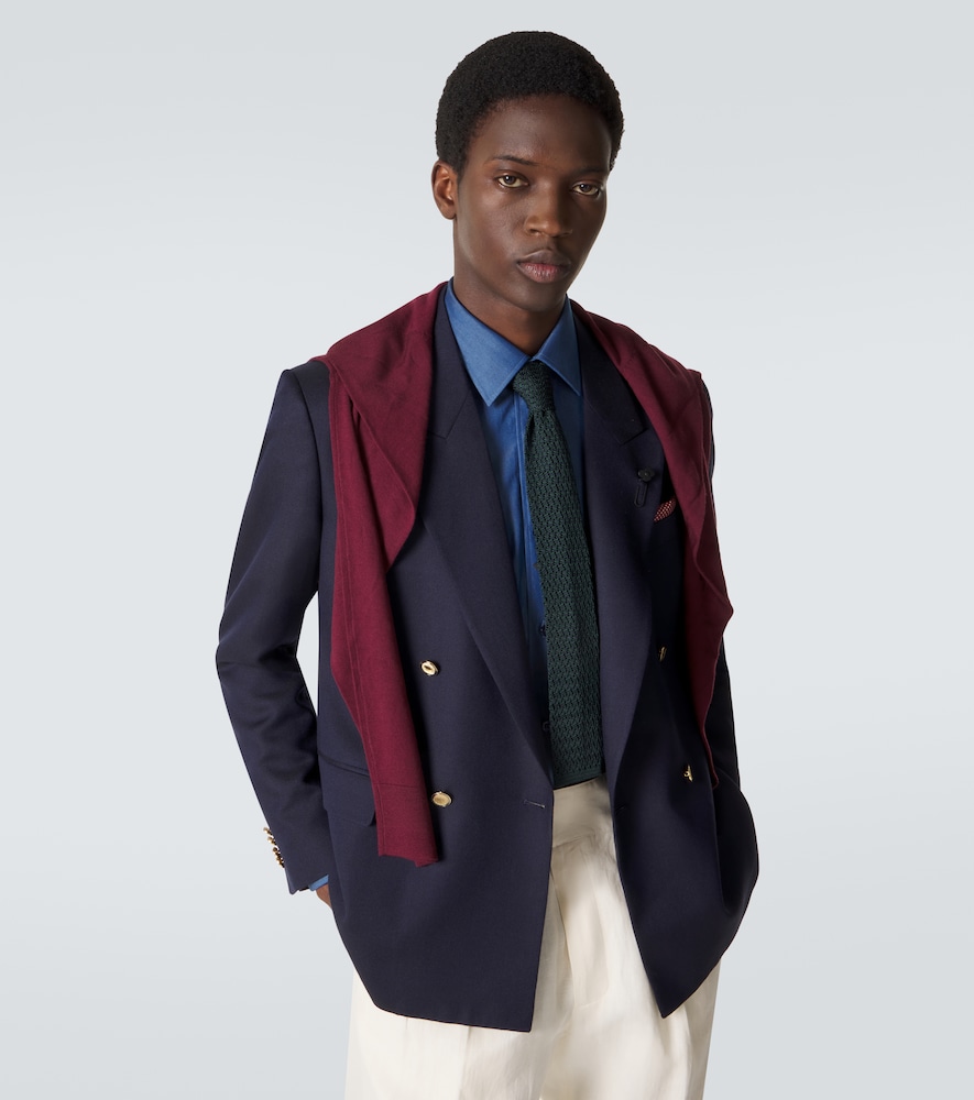 Rubinacci Rubinacci Knitted Silk Tie 