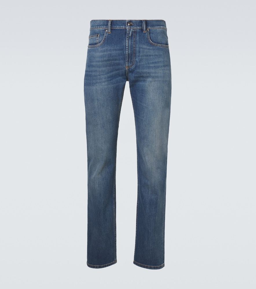 Versace Men's Blue Straight Jeans Size 30