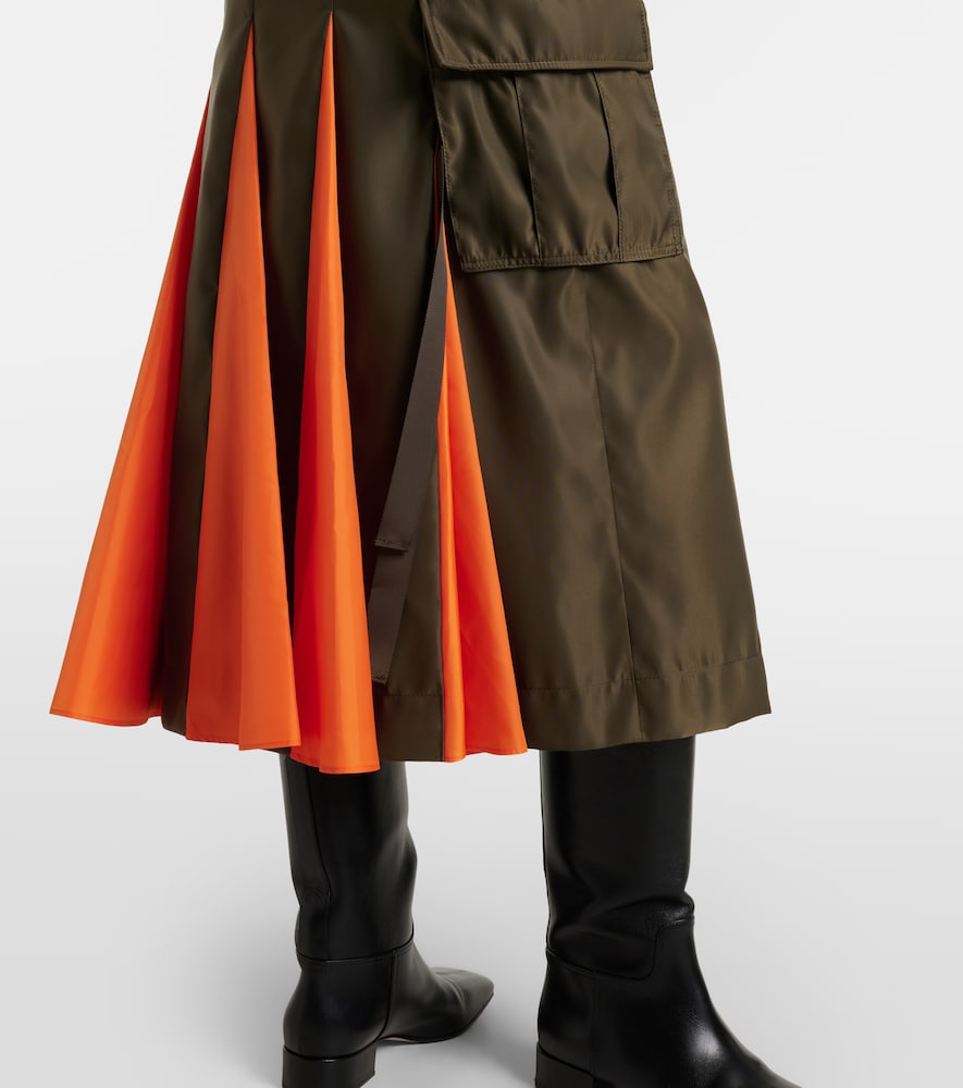 Pleated Midi