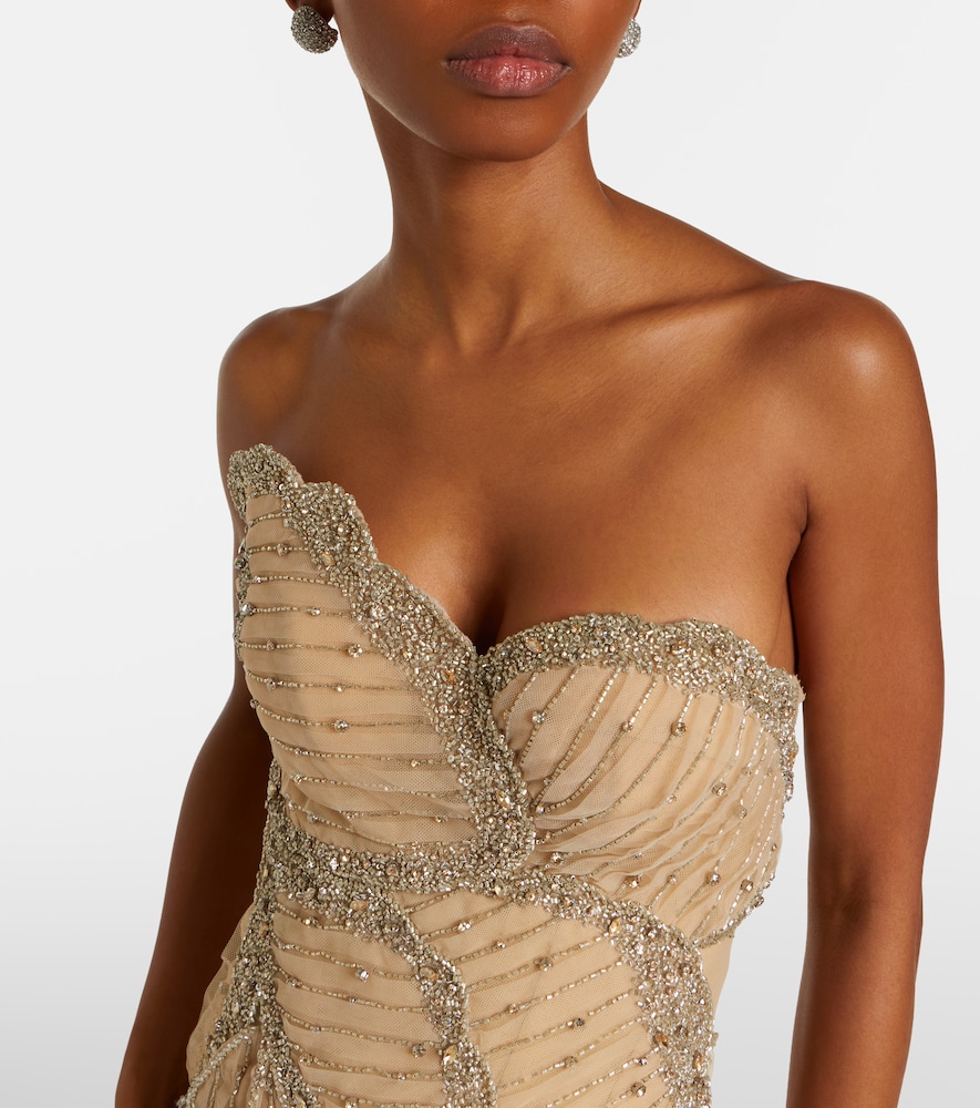  Costarellos Costarellos Verziertes Cocktailkleid Sylvie Aus Georgette 