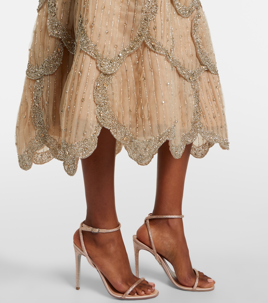  Costarellos Costarellos Verziertes Cocktailkleid Sylvie Aus Georgette 