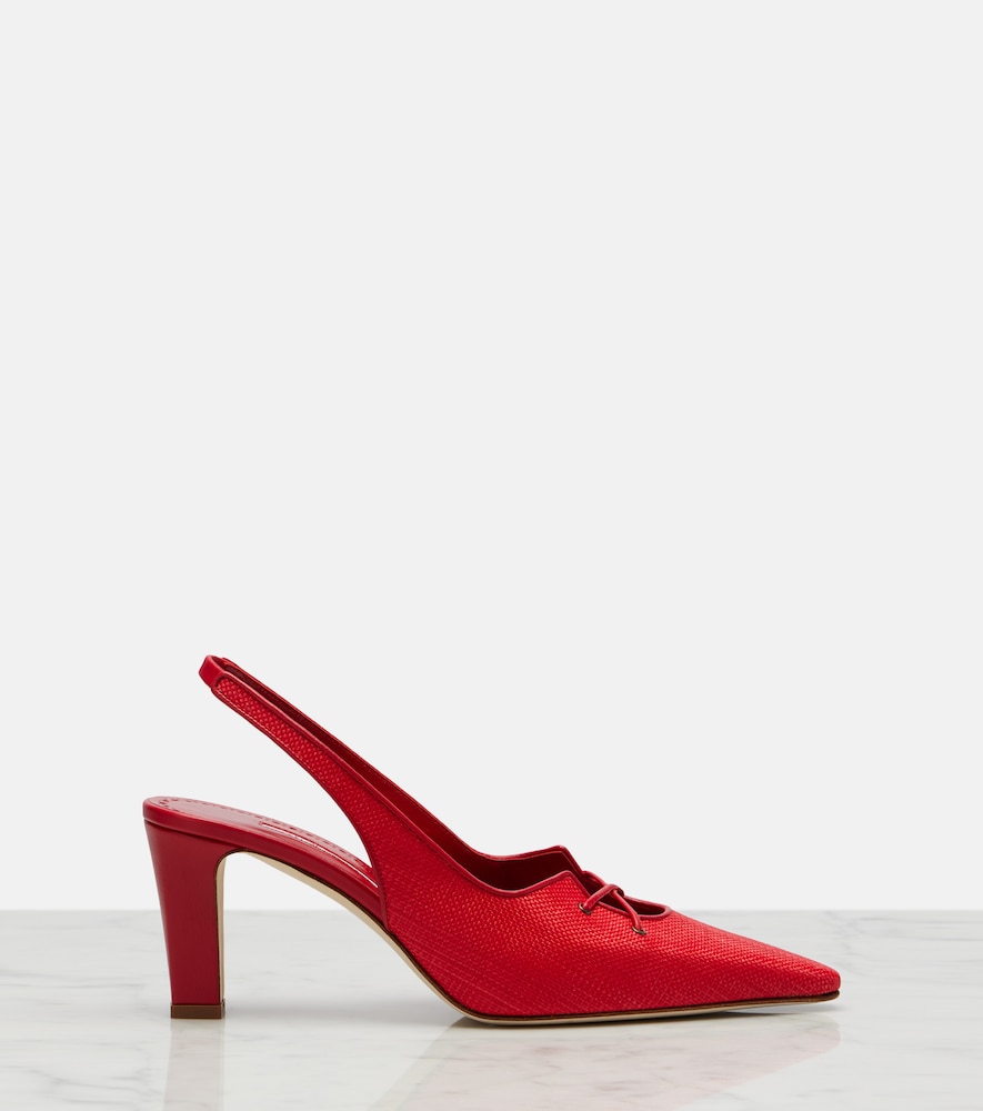 Montbalo Raffia Slingback