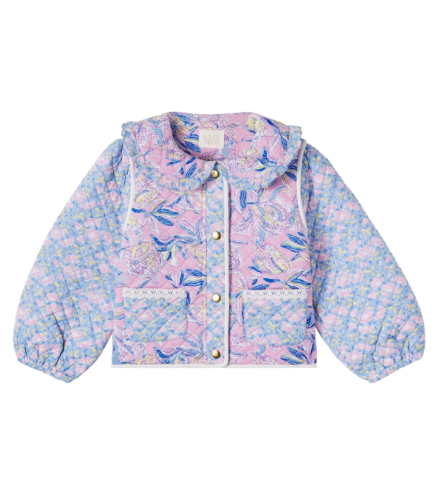 Louise Misha Multicoloured Joulia Floral Quilted Cotton Jacket Y Size 12 - Mytheresa