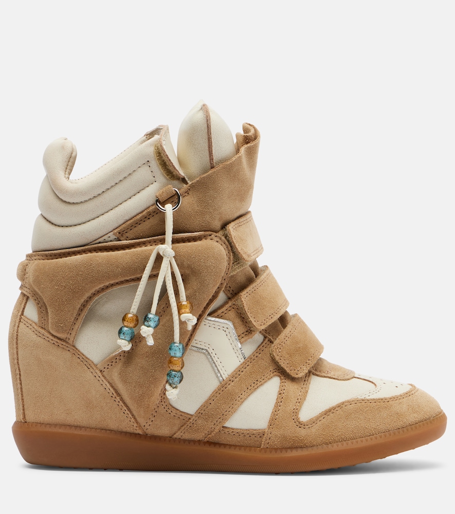  Isabel Marant Isabel Marant High-top Sneakers Bekett Aus Veloursleder 