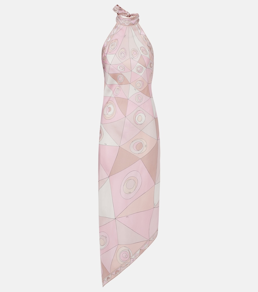 Pucci Occhi silk twill maxi dress