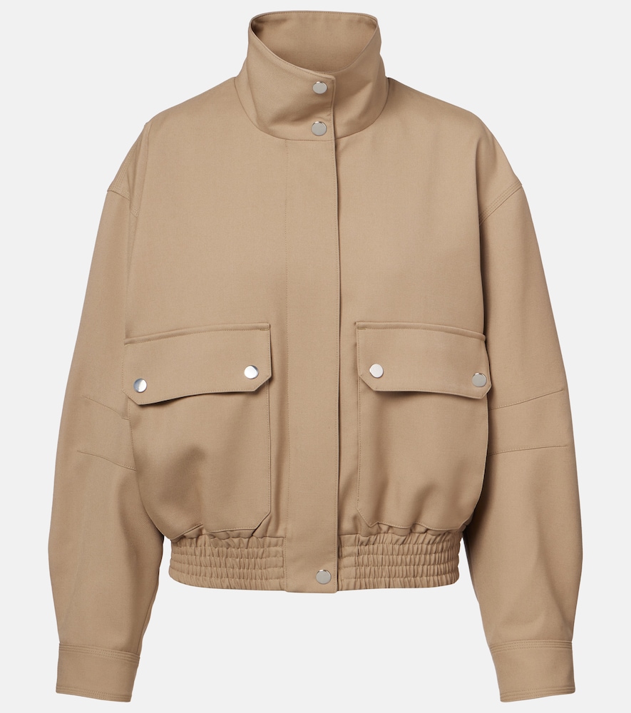 Giacca Aviva in gabardine di misto lana