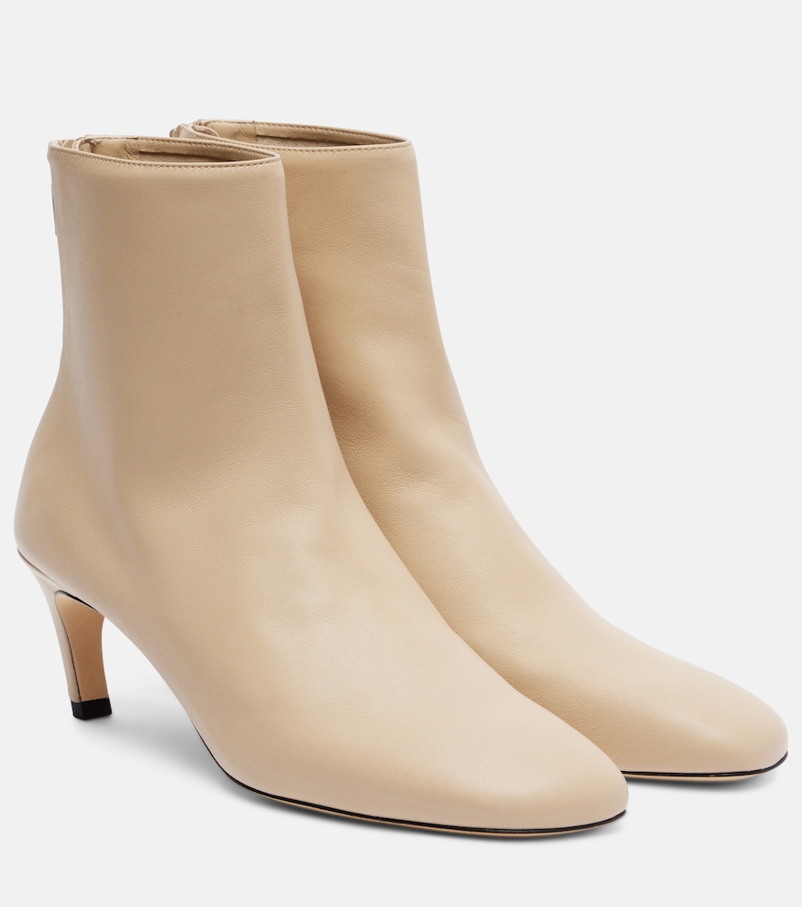 Ankle Boots aus Leder