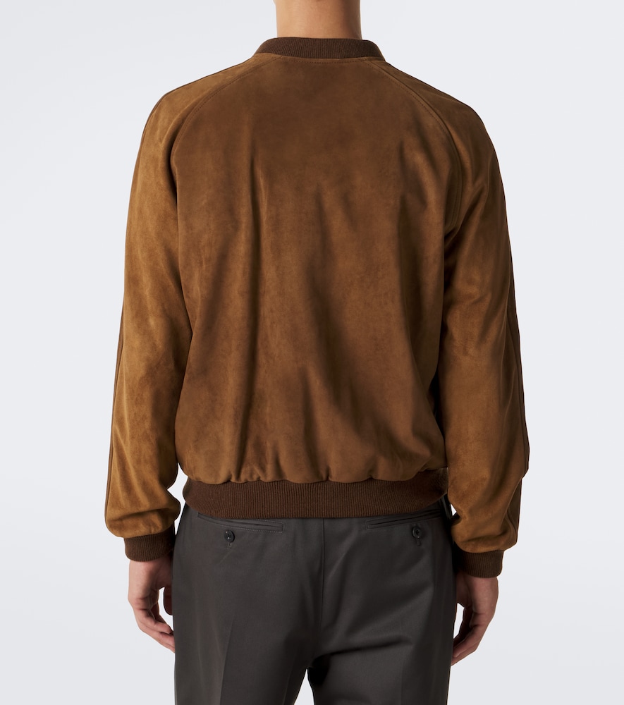 Ramiro Suede Bomber Jacket