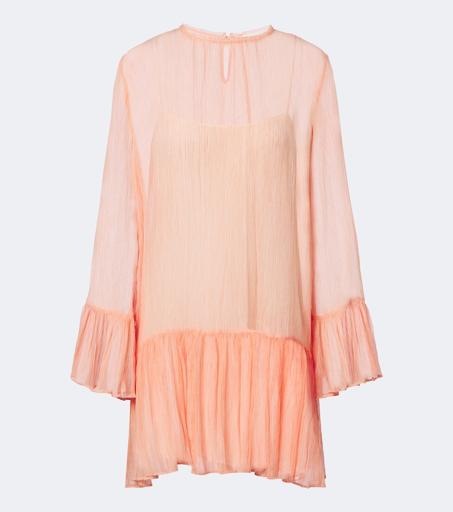 Minikleid Emmeline aus Seidenchiffon
