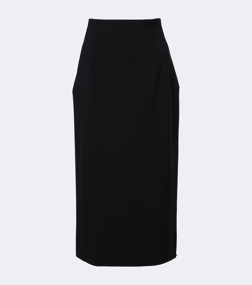 Sportmax Jupe crayon en laine mlange 385$