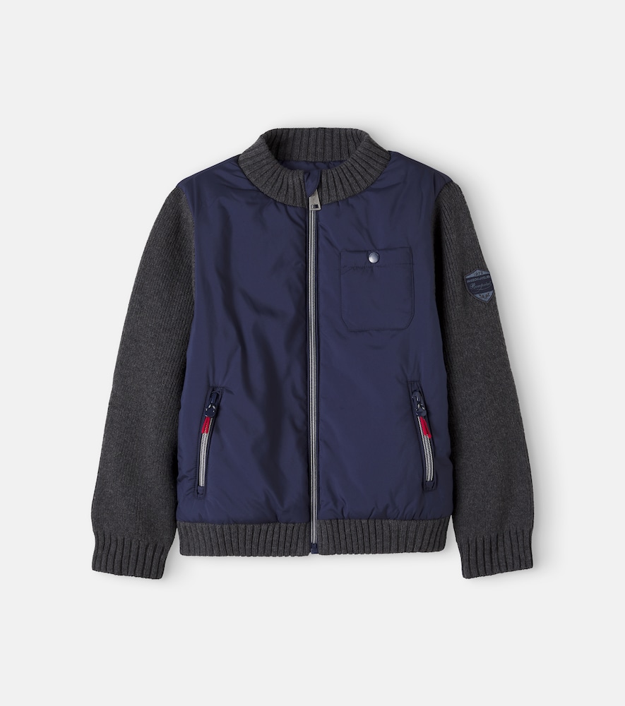 Jacke Marcellino aus Wolle mit Baumwolle