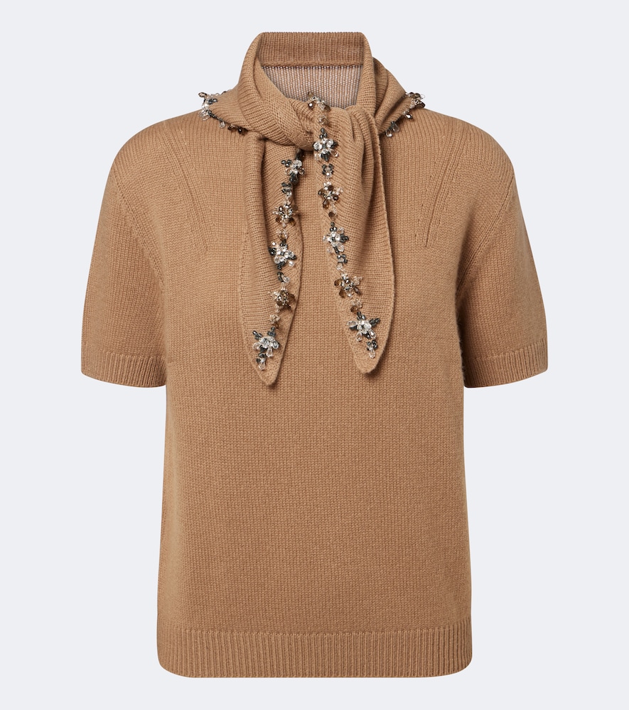 Prada Pull en cachemire ornements 2700€