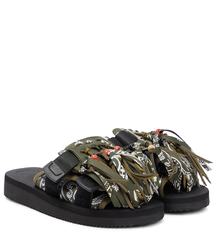 Alanui x Suicoke fringed sandals