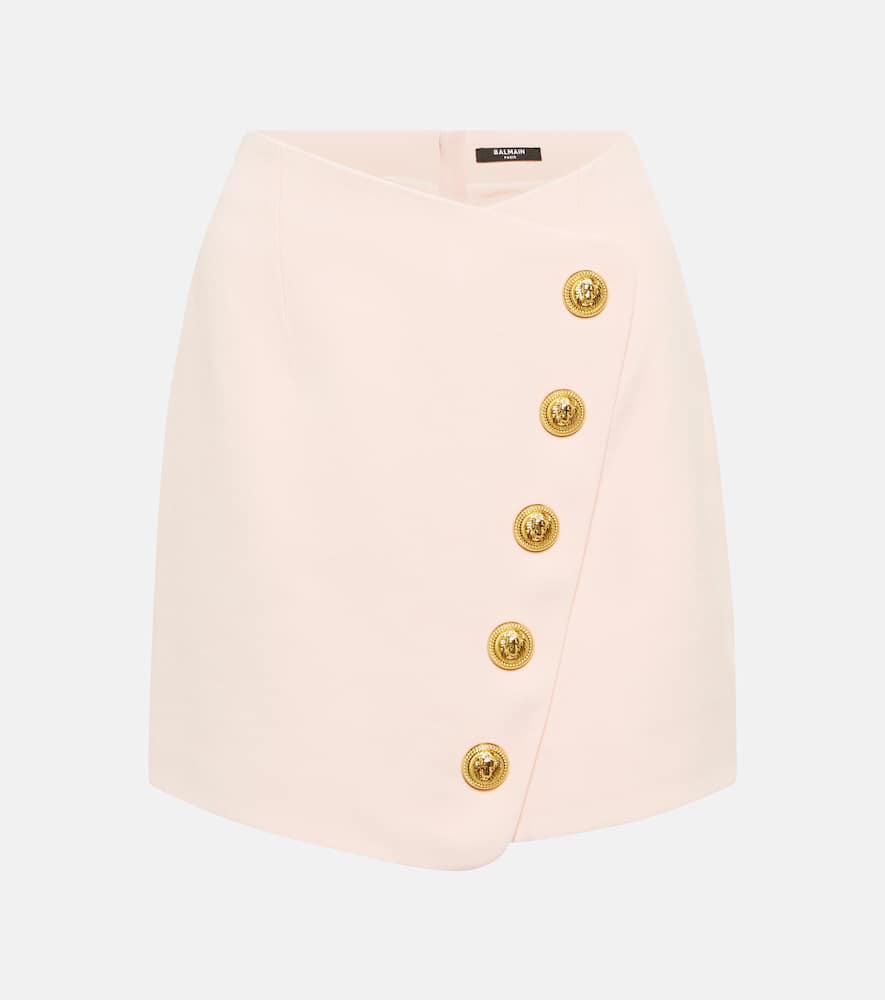 Balmain High-rise miniskirt