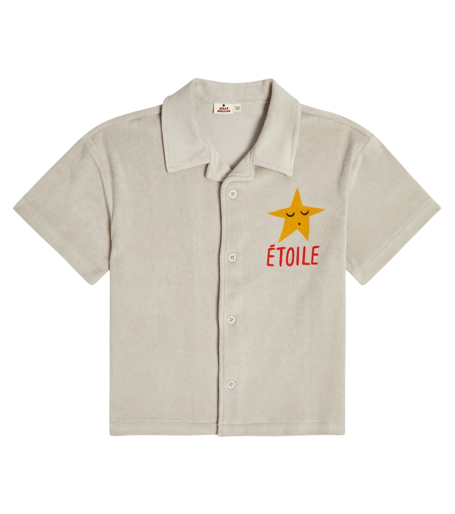 Jellymallow Kids' Polohemd Etoile Aus Baumwolle In Grey