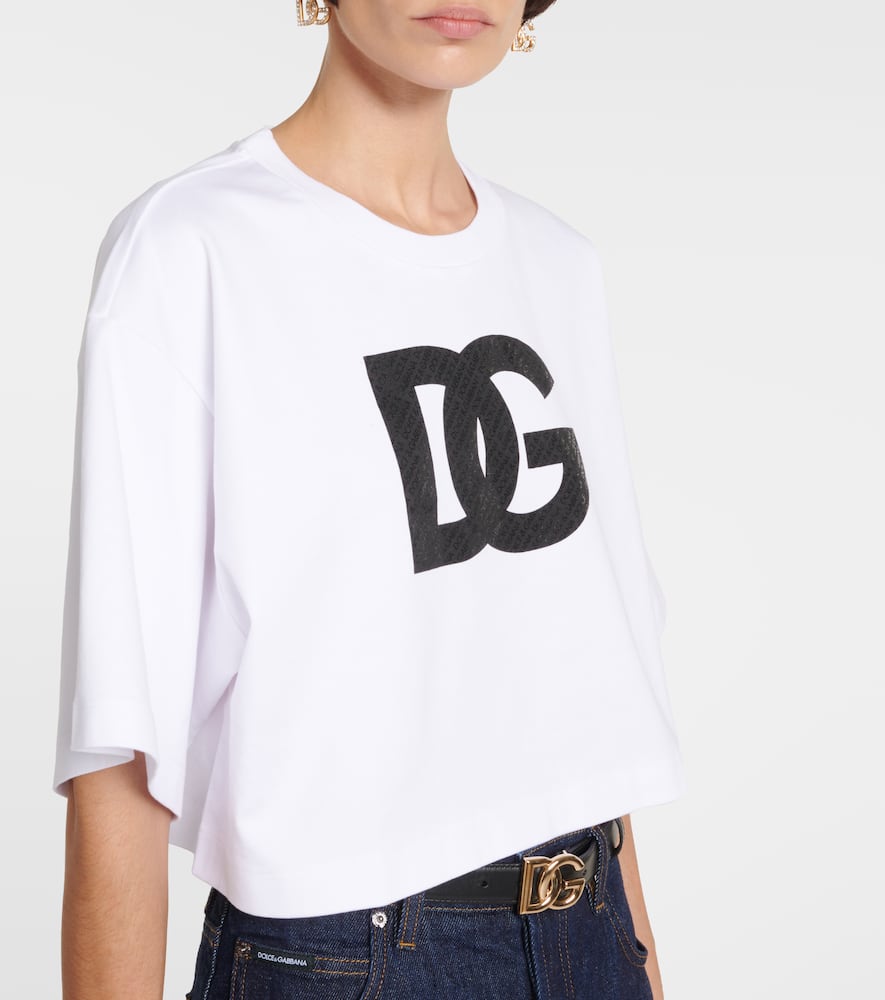 Dolce&Gabbana ロゴ コットン Tシャツ