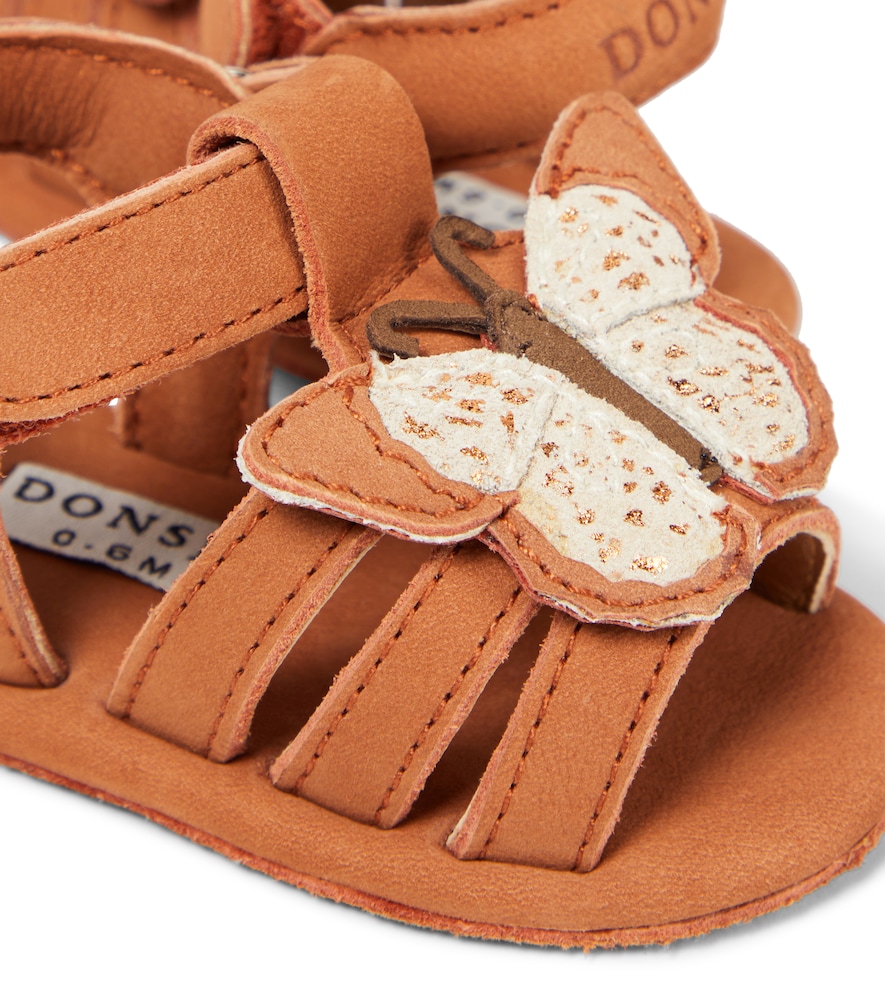  Donsje Donsje Baby Tuti Sky Leather Sandals 