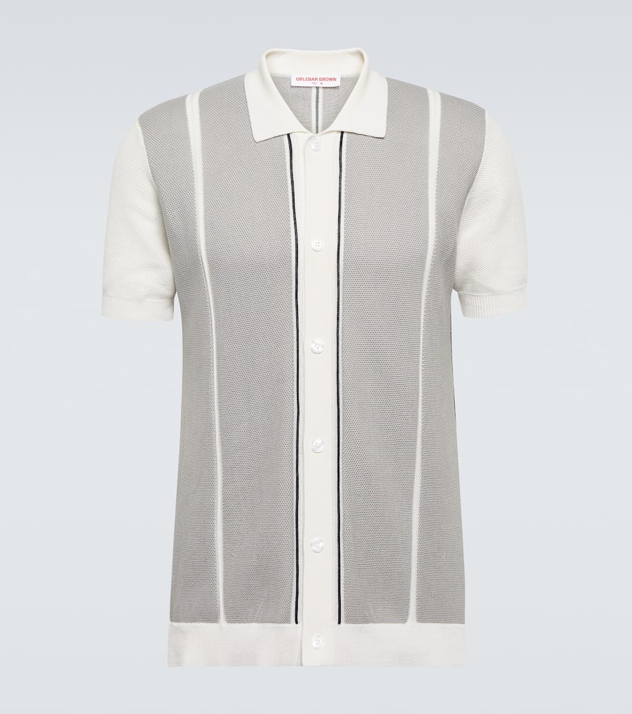 Tiernan Ripley knitted cotton shirt