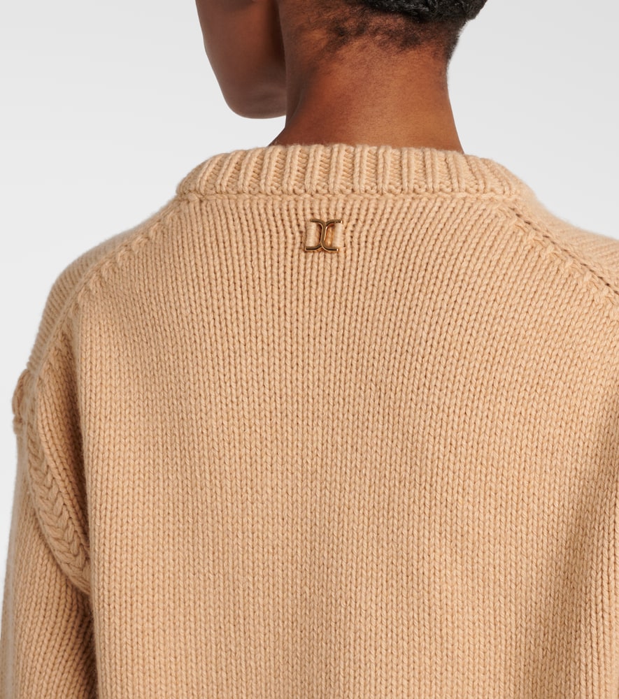  Chloe Chloe Cashmere And Cotton Sweater 