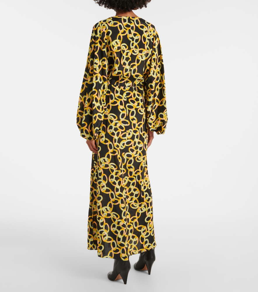  Diane Von Furstenberg Diane Von Furstenberg Bedrucktes Maxikleid Kason 
