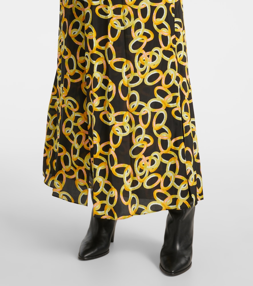  Diane Von Furstenberg Diane Von Furstenberg Bedrucktes Maxikleid Kason 