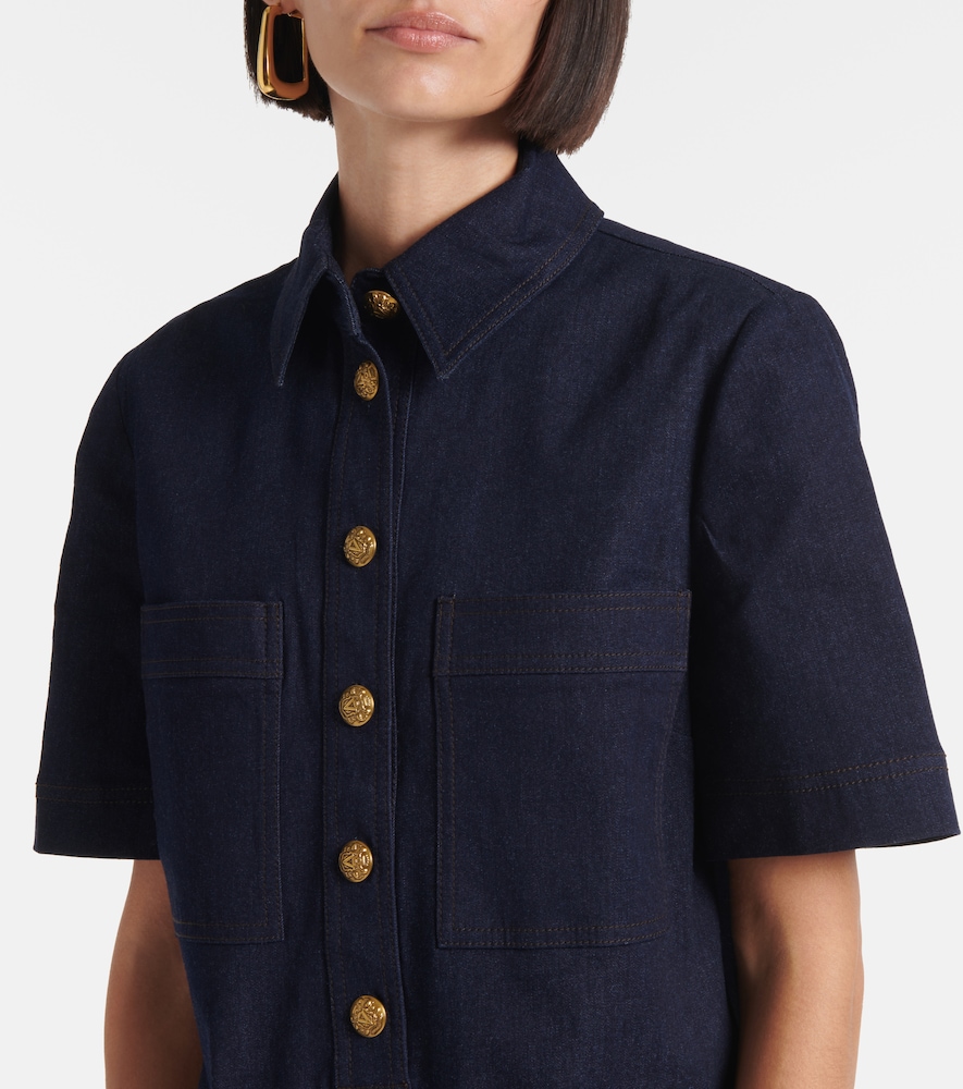  Veronica Beard Veronica Beard Koulis Denim Minidress 