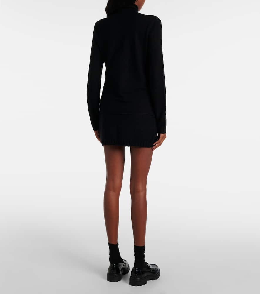 Lisa Yang Lory Ribbed-knit Cashmere Turtleneck Sweater In Black
