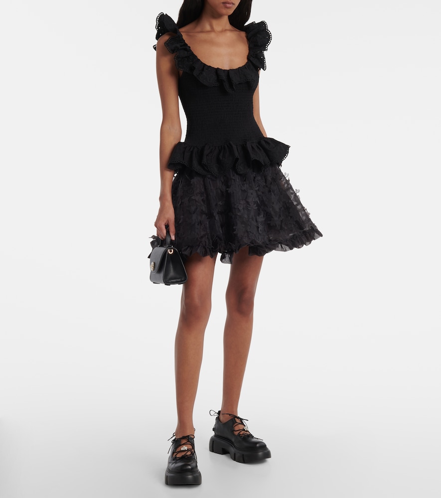  Susan Fang Susan Fang Ruffled Miniskirt 