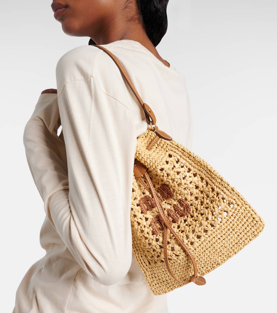 Miu Miu Women Crochet Bucket Bag